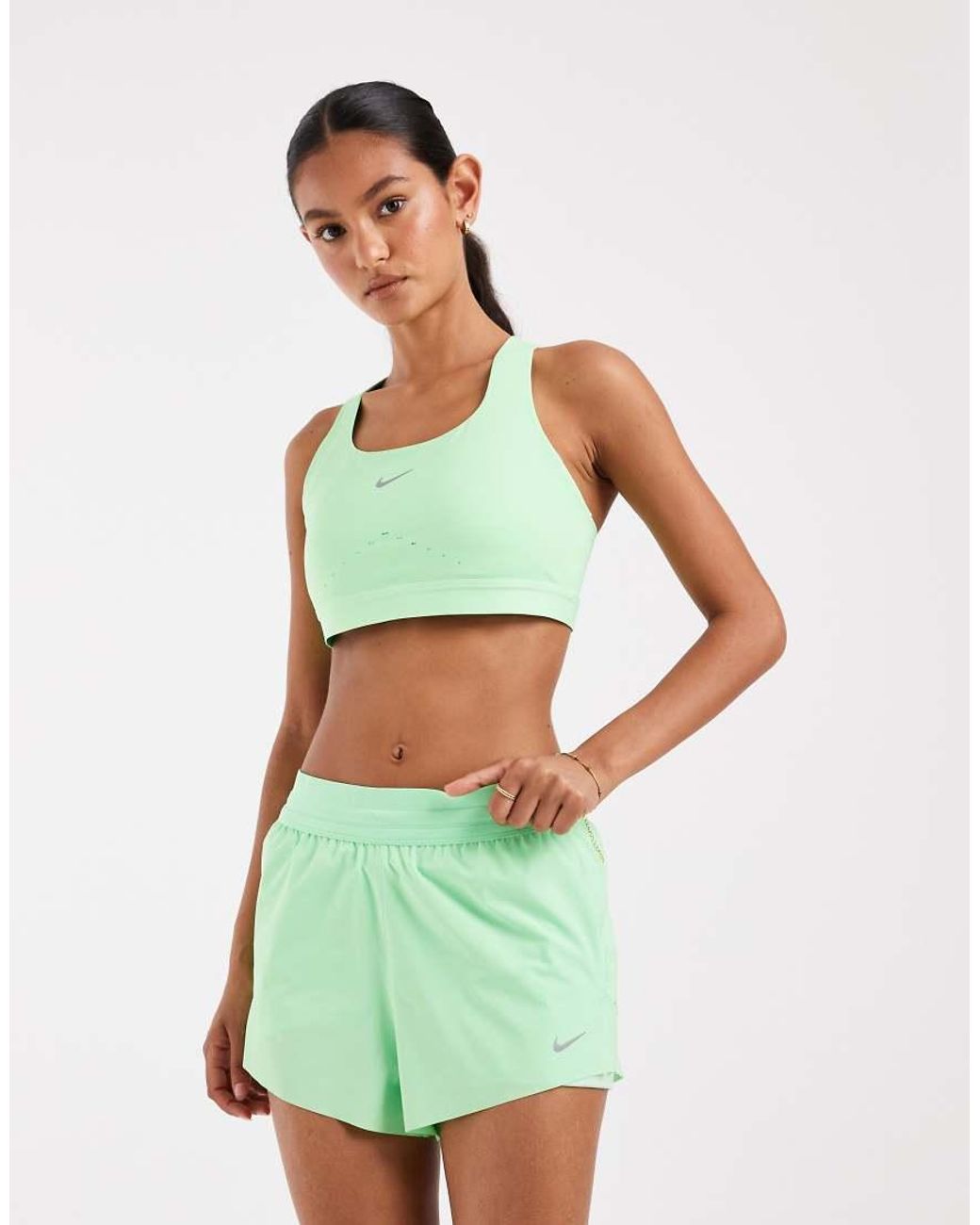 Nike Green Swift Dri-fit Mid Rise 2