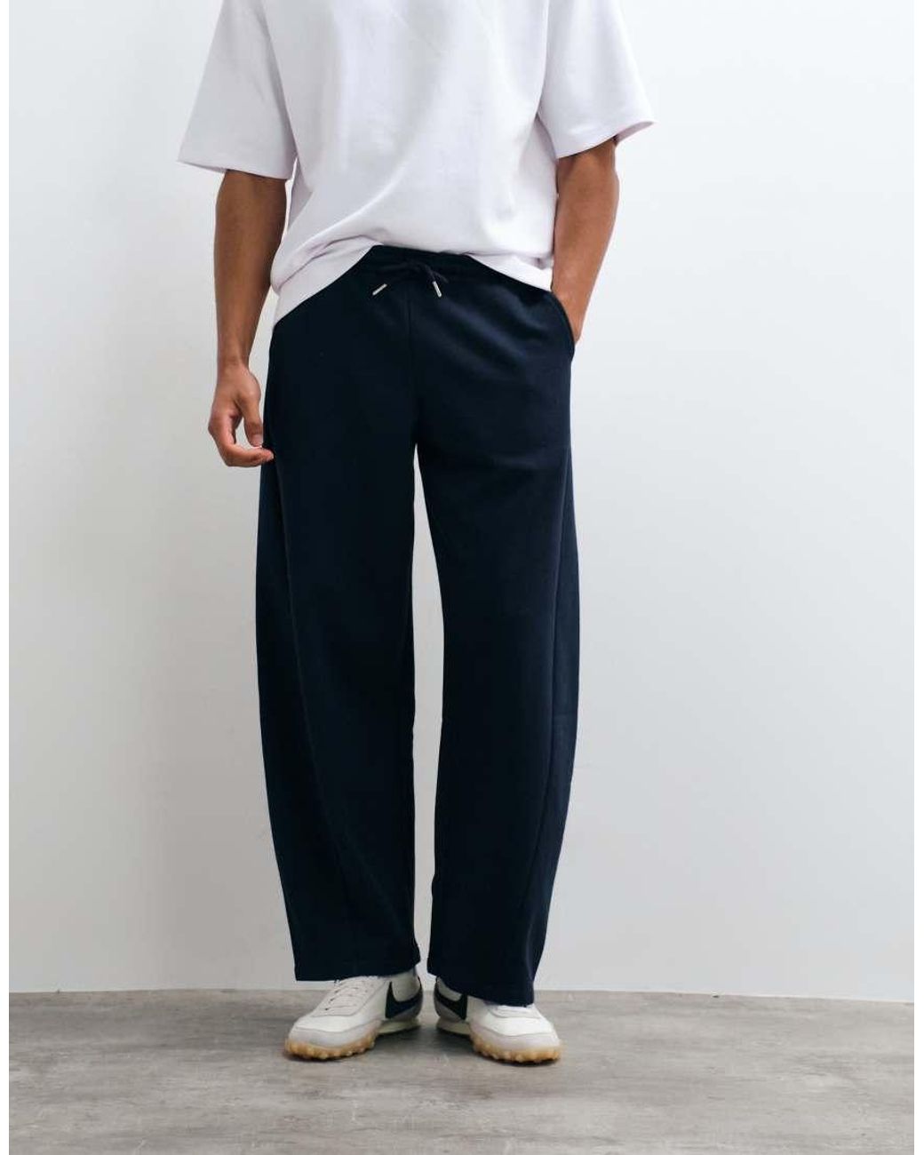 ASOS White Cocoon Barrel Jogger for men