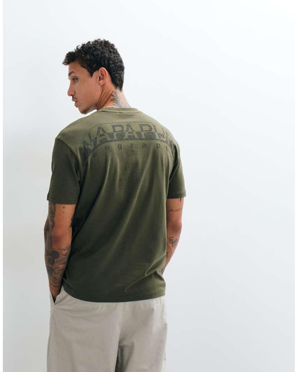 Napapijri Green Yourte T-shirt for men