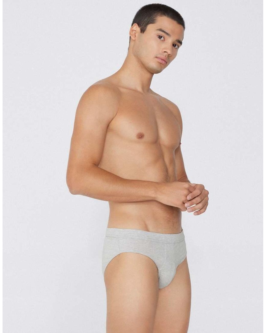 Tezenis White Stretch Cotton Briefs for men
