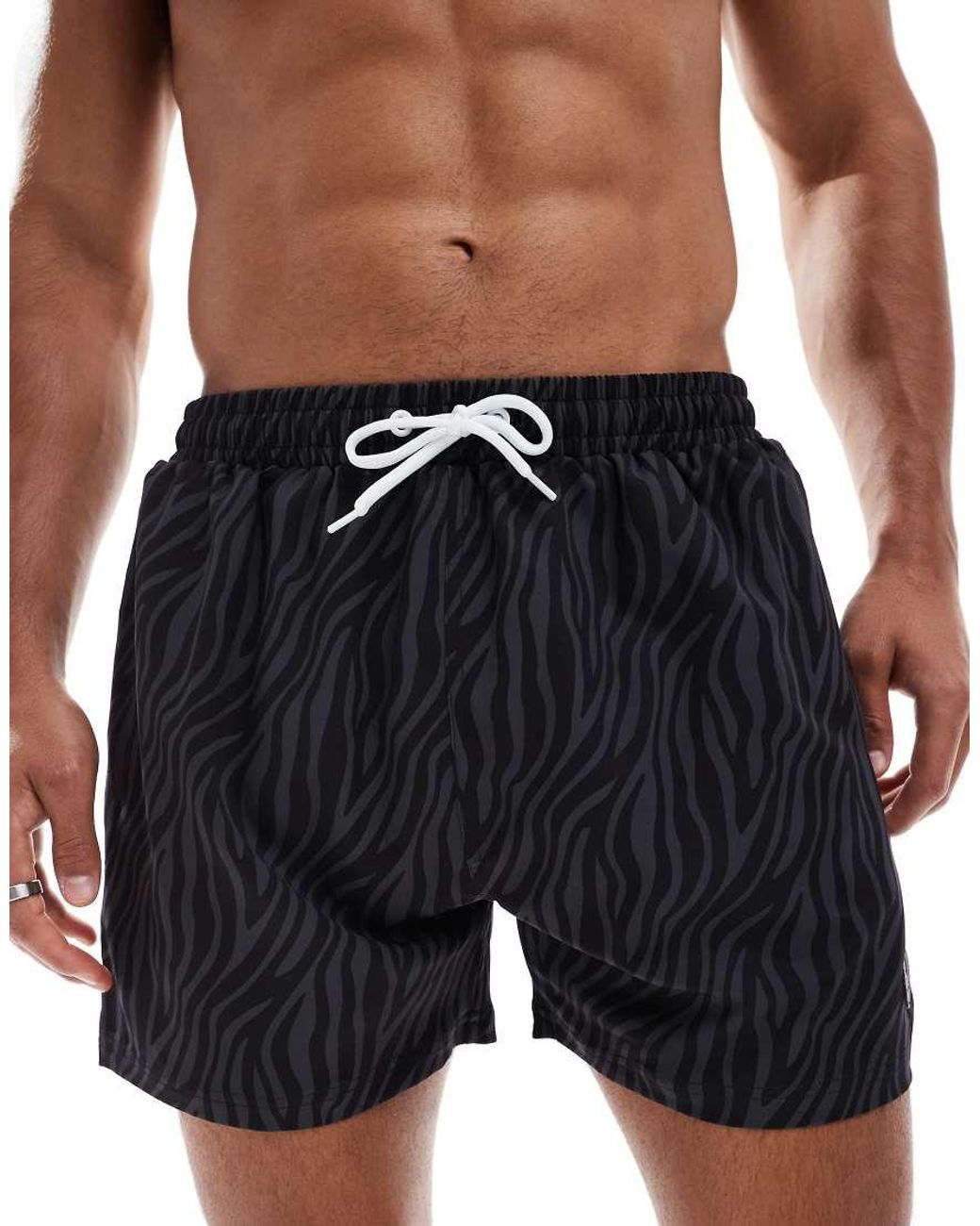 OOSC Blue Tiger Swim Shorts for men