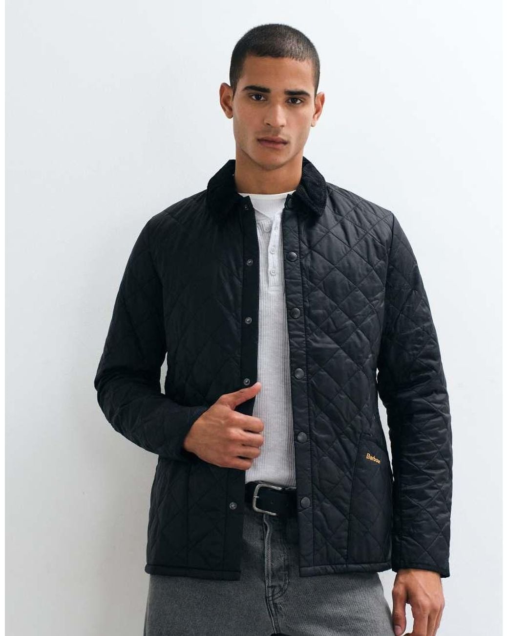 Barbour Blue Heritage Liddesdale Quilted Jacket for men