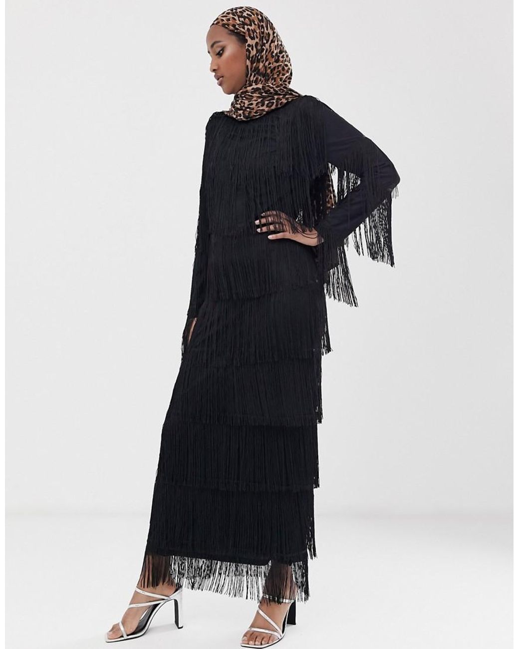 cotton fringe dress