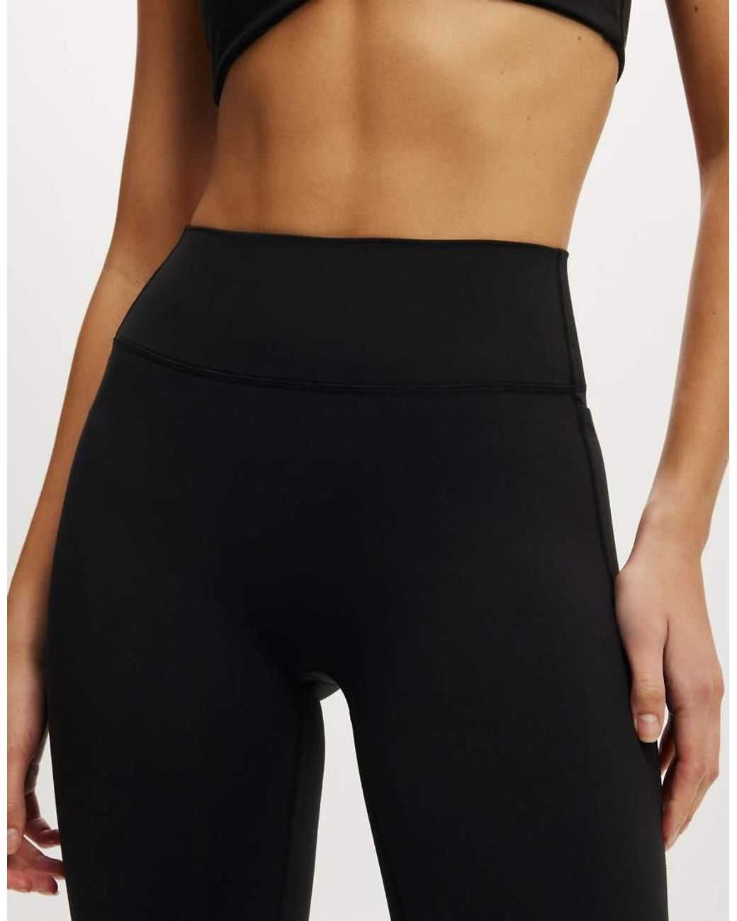 Cotton On White Ultra Luxe Invisible Scrunch Flare