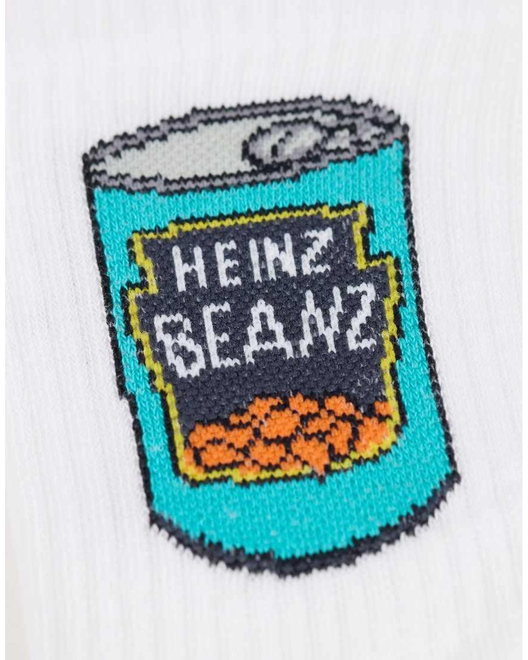 ASOS White Heinz Beans Socks for men