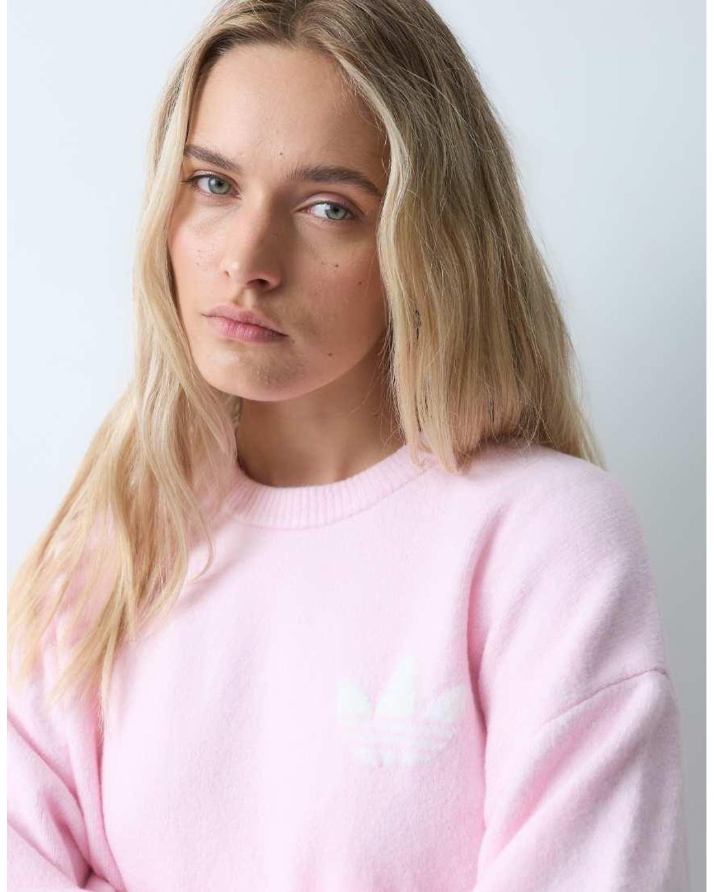 Adidas Originals Purple Knitted Jumper