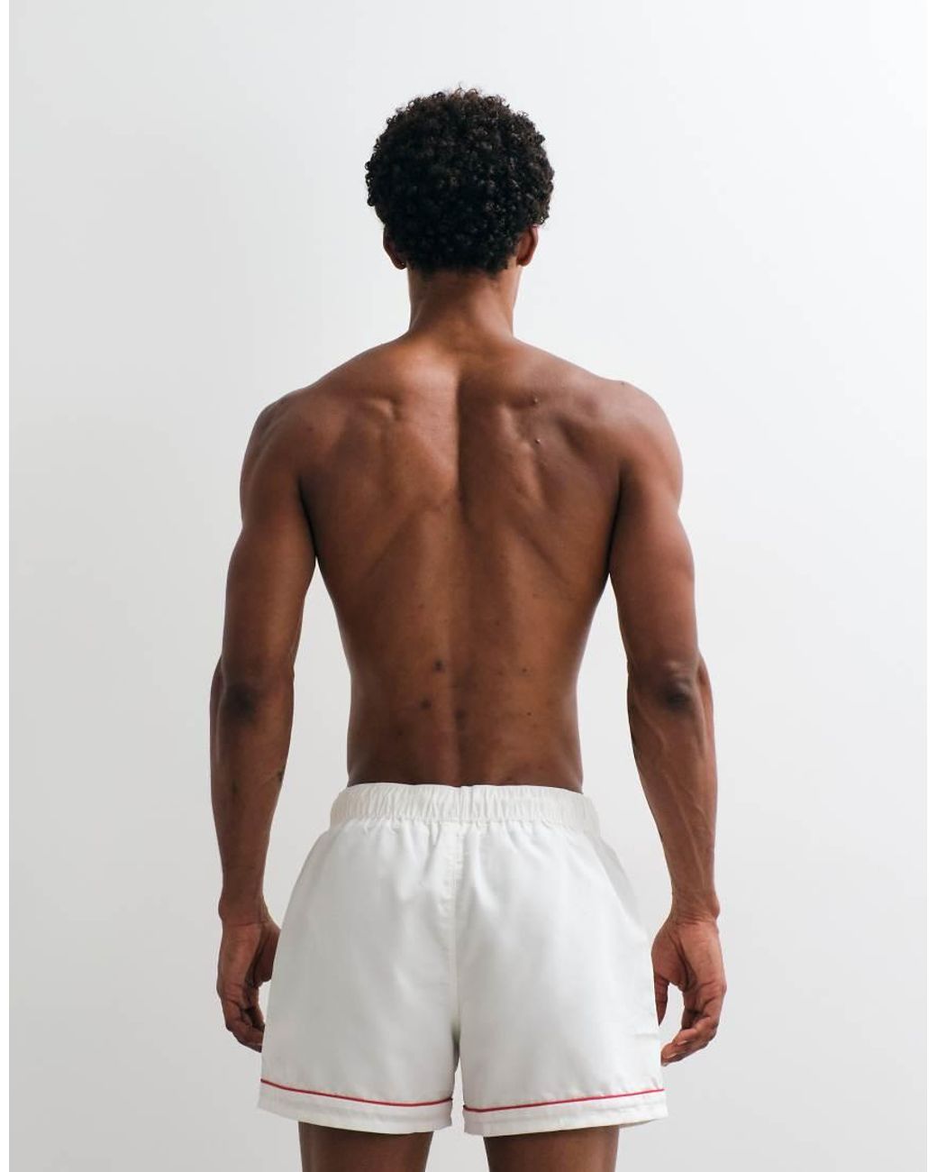 ASOS White Swim Shorts for men