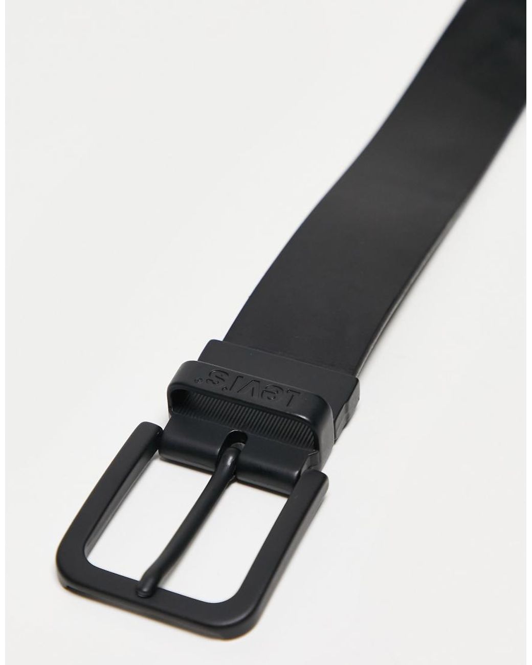 Levi's Black Reversible Core Leather Belt for men
