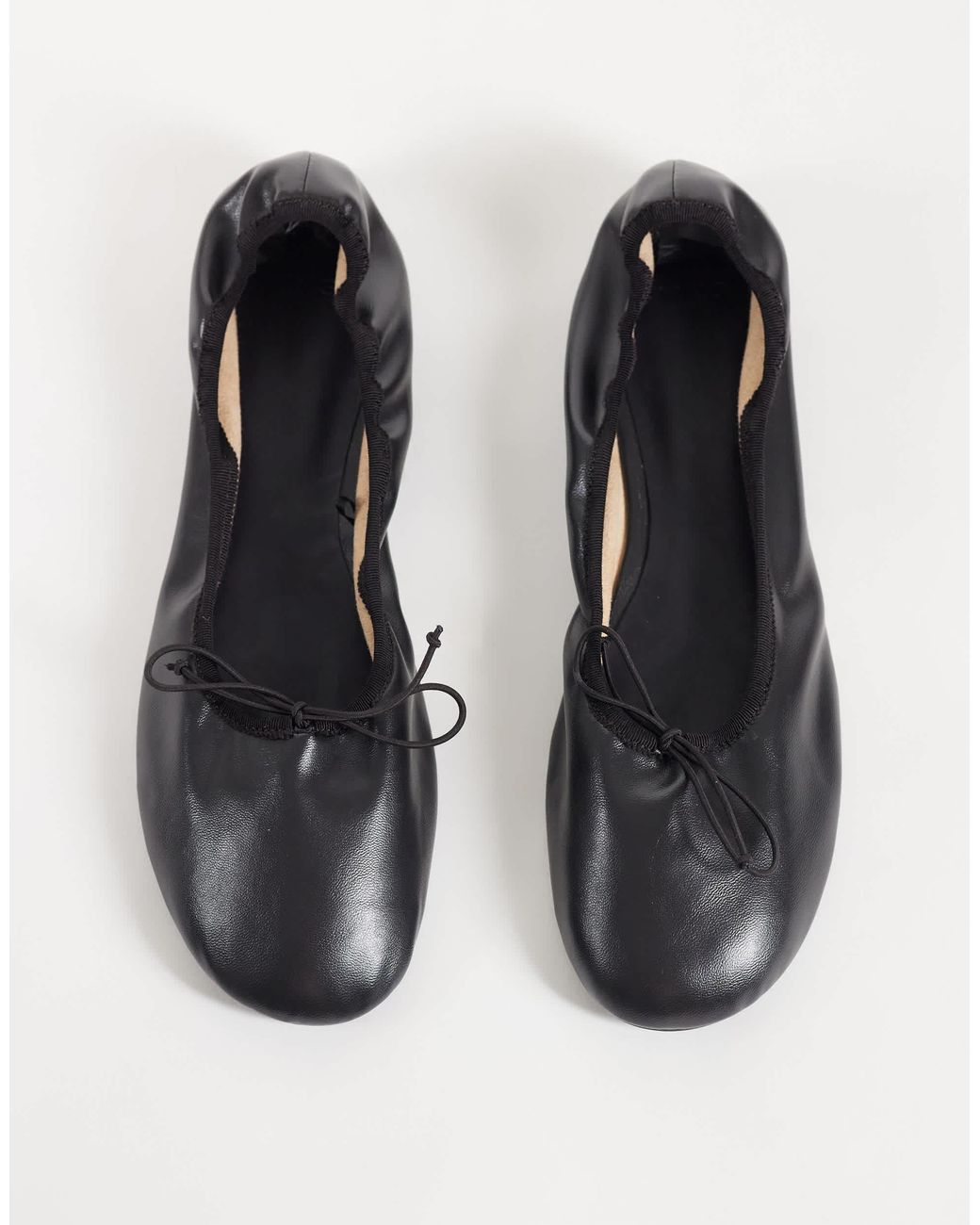 Mango White Elastischer ballerina