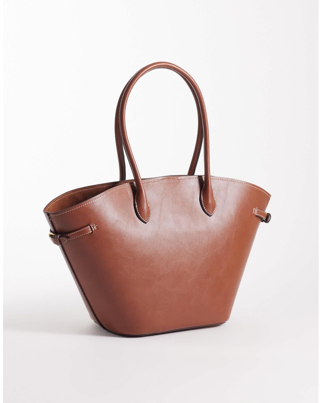 Mango Brown Bucket Bag