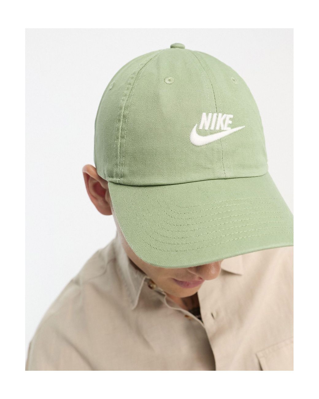 Thriller Puno Slordig Nike Pet Met Logo in het Groen voor heren | Lyst NL
