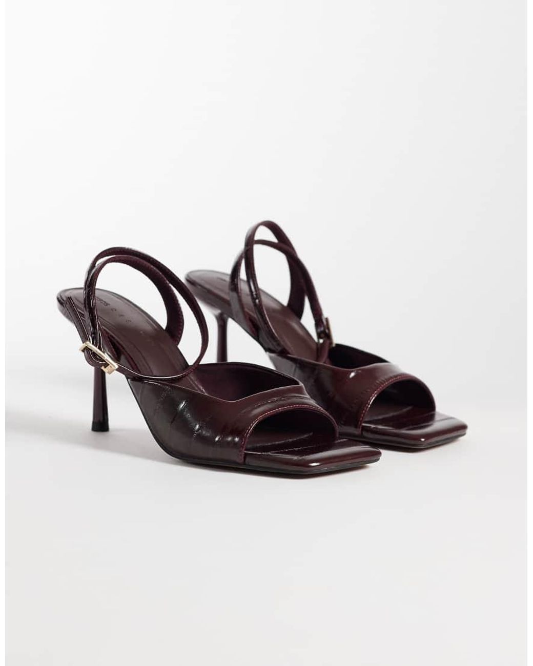 ASOS Multicolor Nectarine Barely There High Heeled Sandals