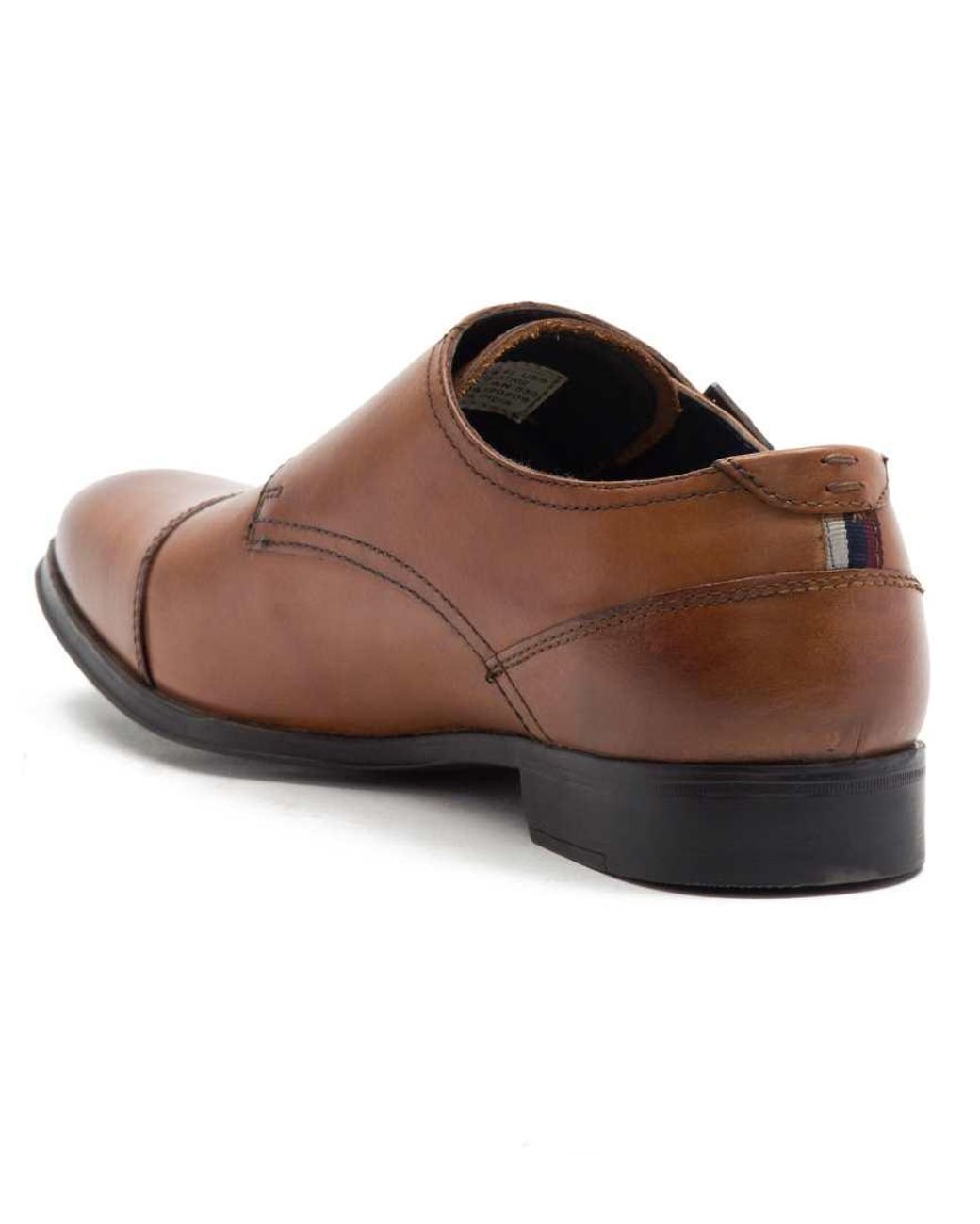 Thomas Crick Brown Boycie Double Monk Strap Formal Leather Shoes for men