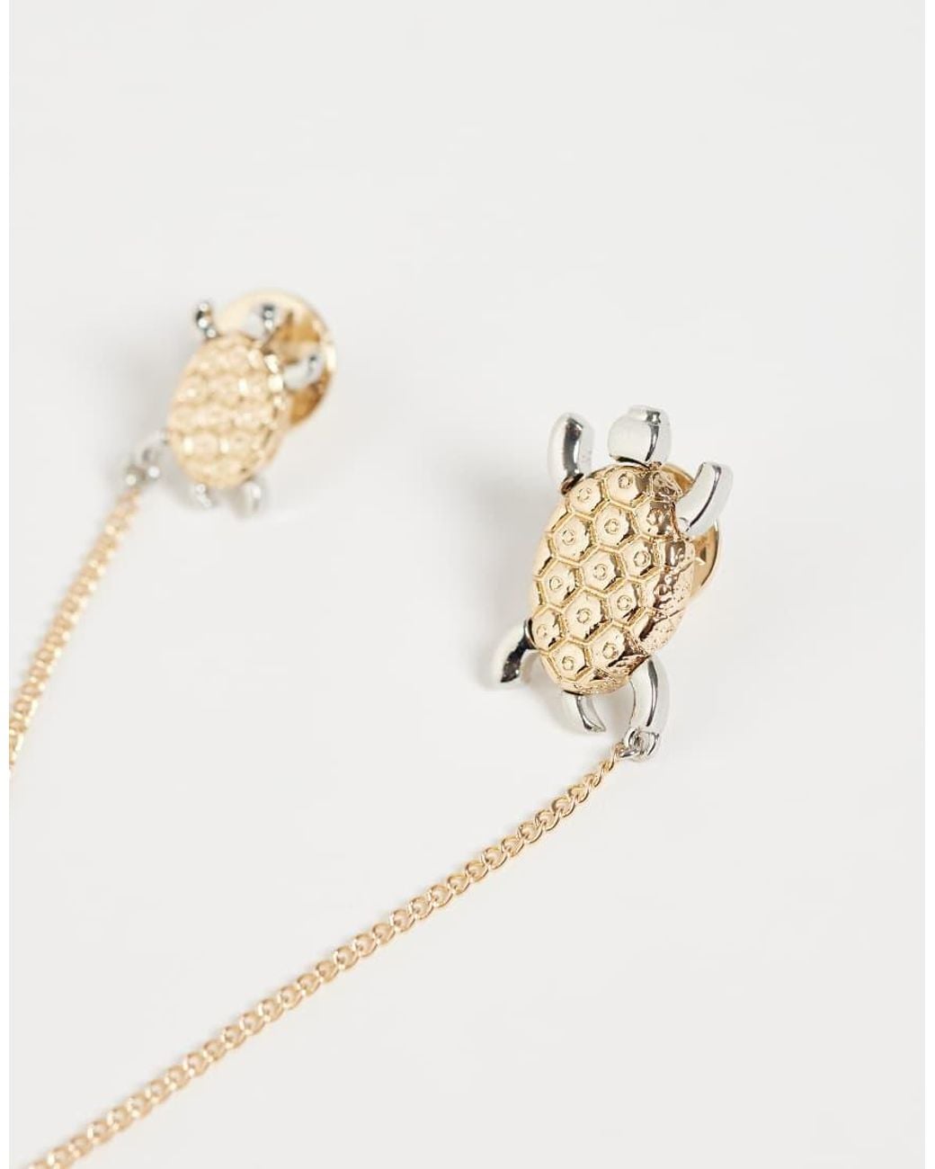 ASOS Natural Collar Link With Tortoise Detail