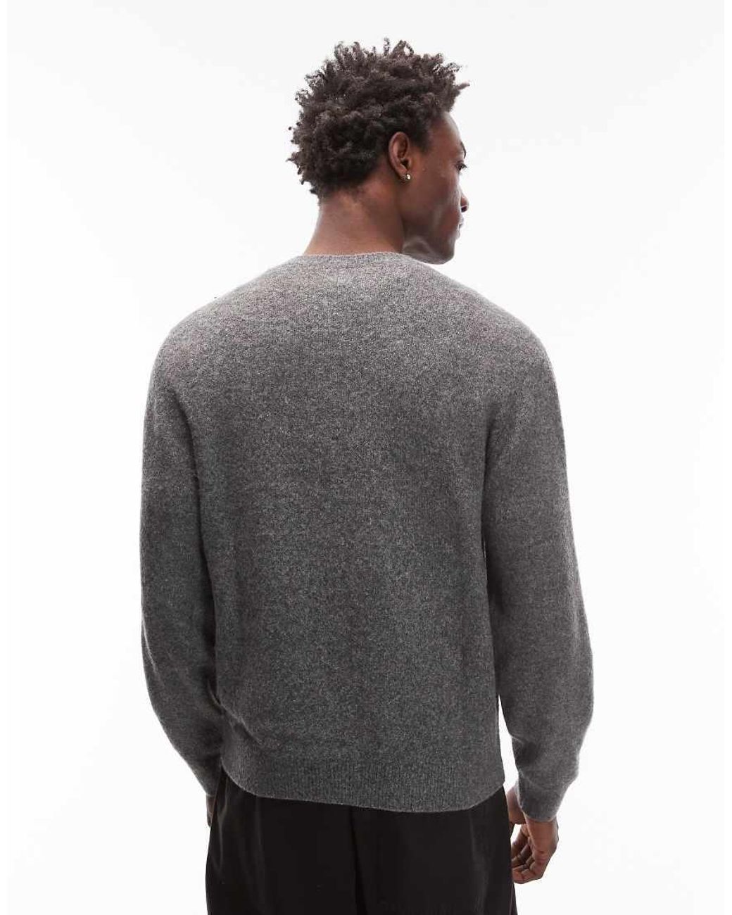 Carhartt Gray Curtis Knitted Jumper