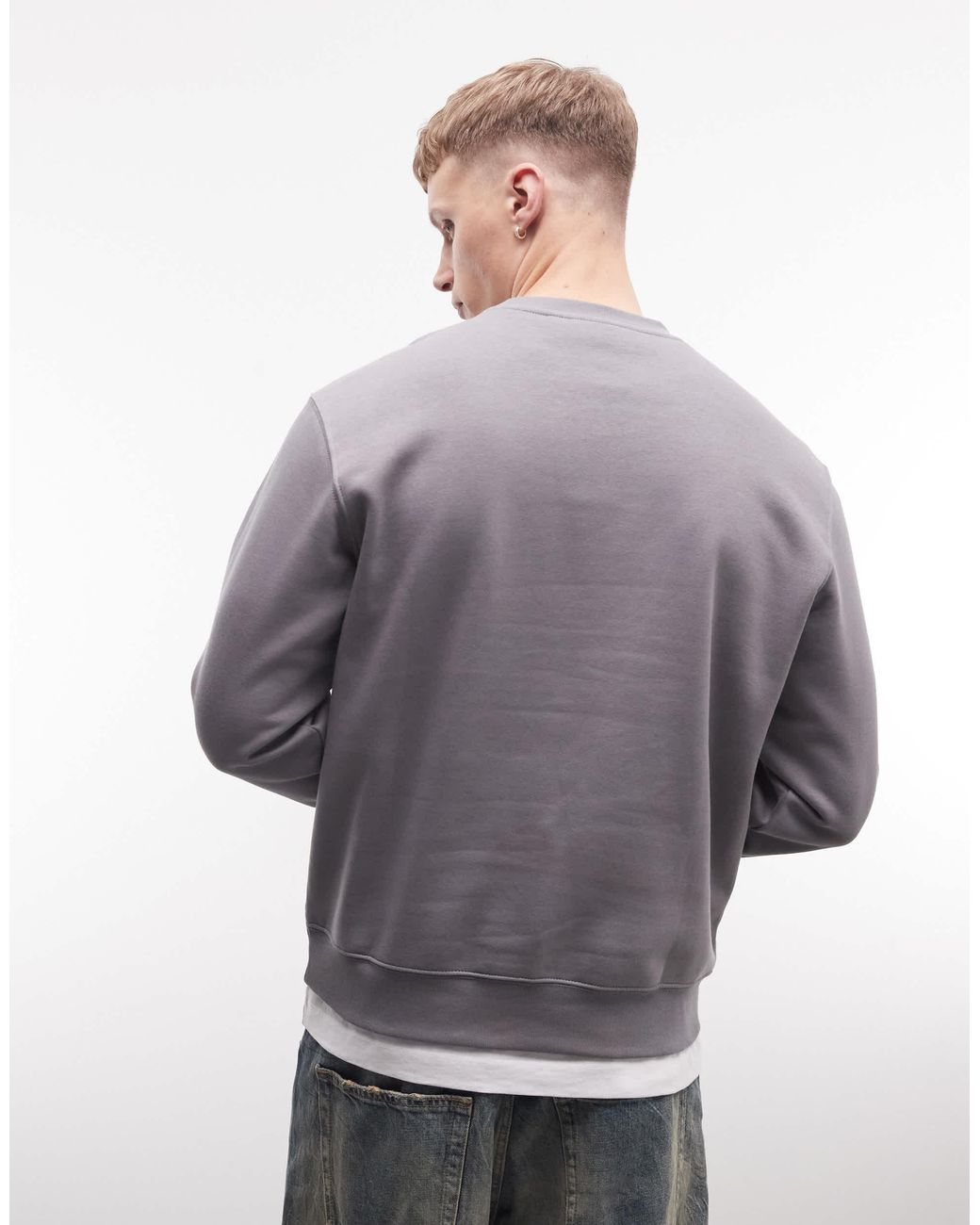 Sweat classique Weekday pour homme en coloris Gray