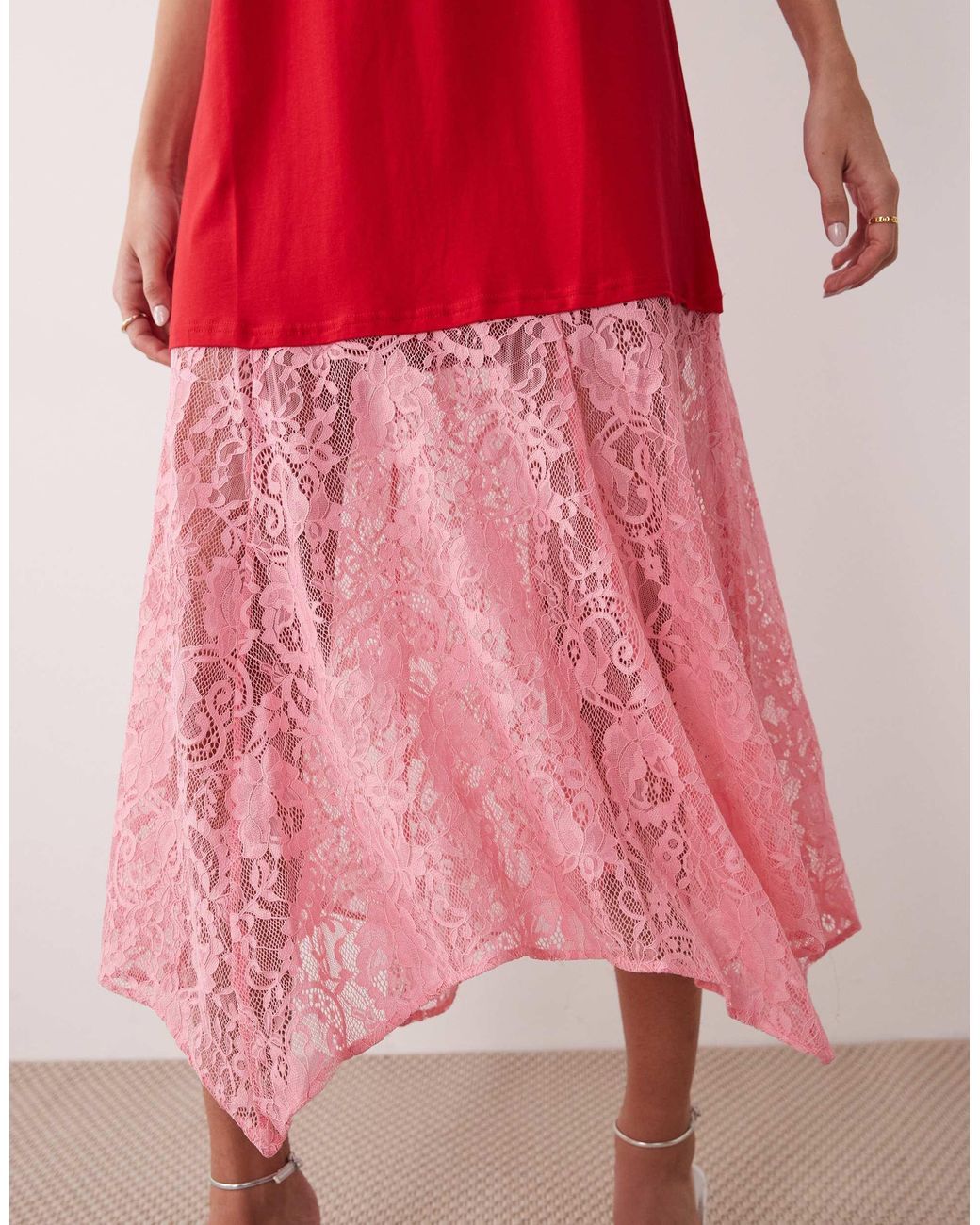 chinese dress ladies Never Fully Dressed Leopard Lace Maeve Midi Skirt | Shop Maeva Skirt main image 0