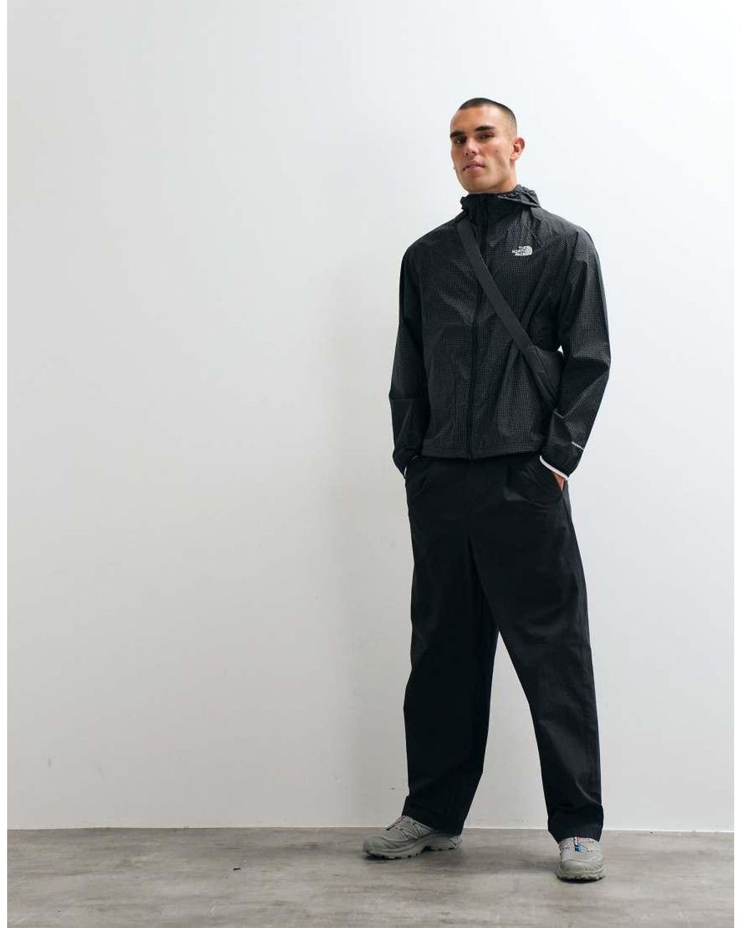 The North Face Blue Nse Windbreaker Jacket for men