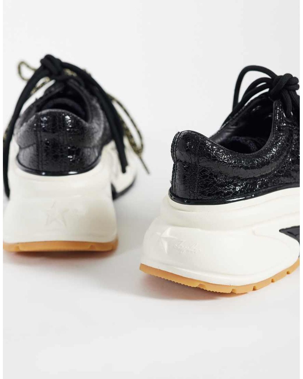 Converse Black Run Star Crush Trainers