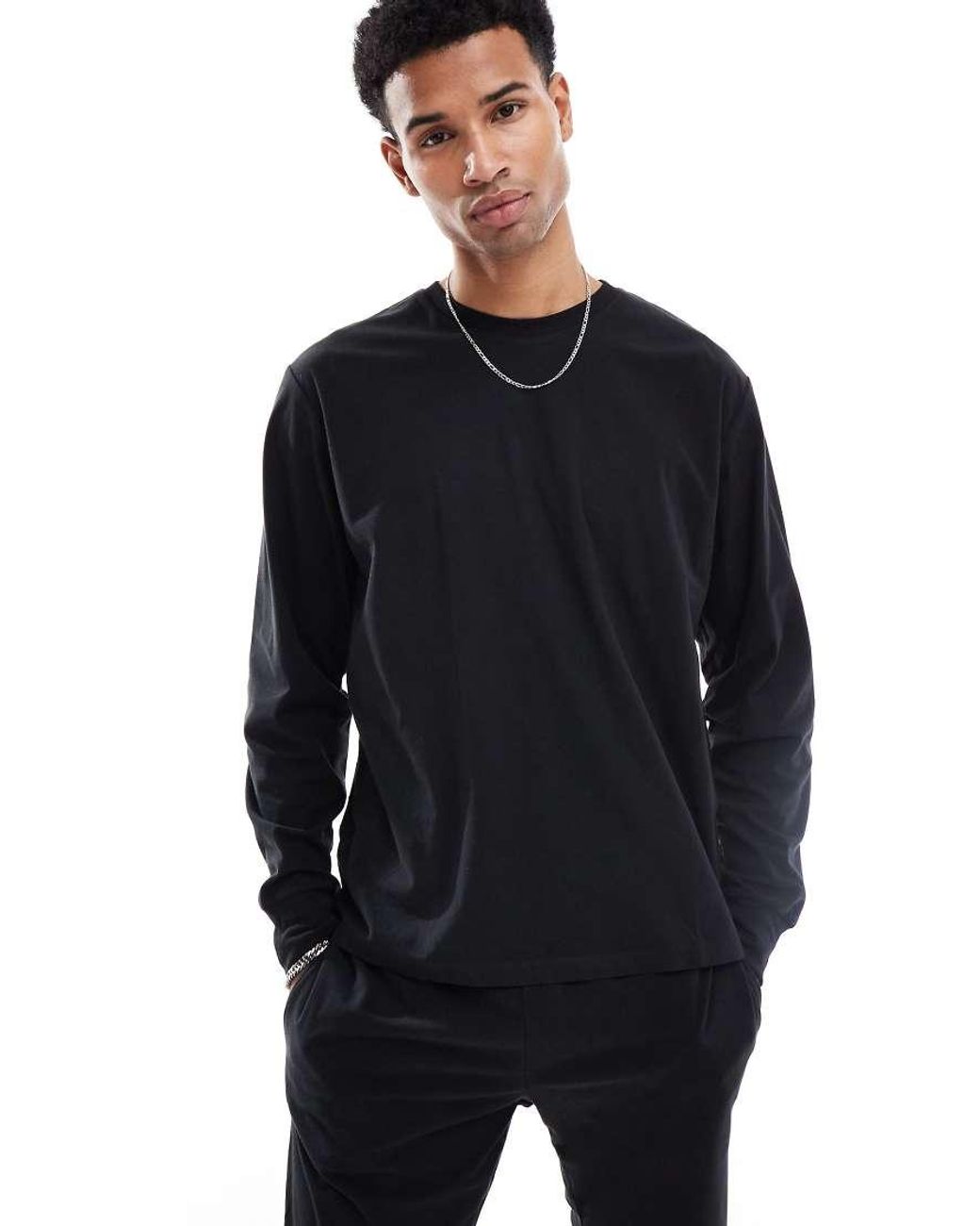 Jack & Jones Black Lounge Set for men