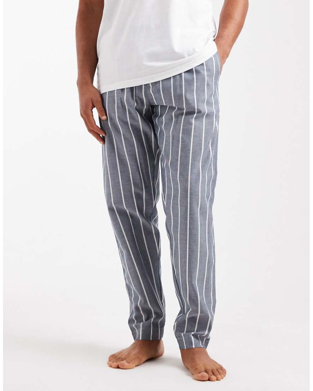 Only & Sons Blue Pants & T-shirt Pajama Gift Set for men