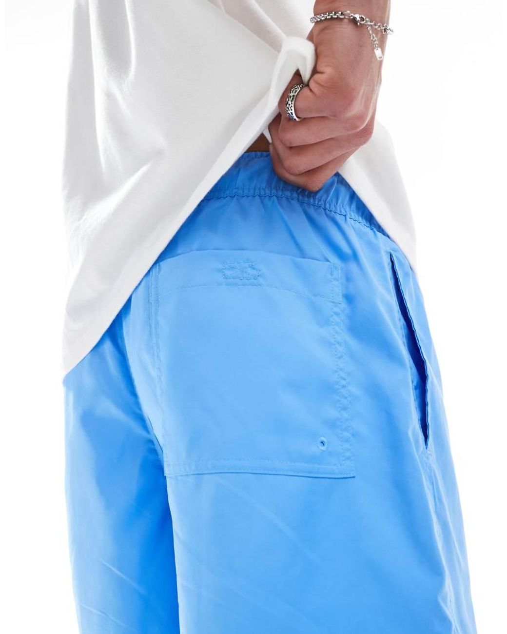 Nike White Club Woven Shorts for men