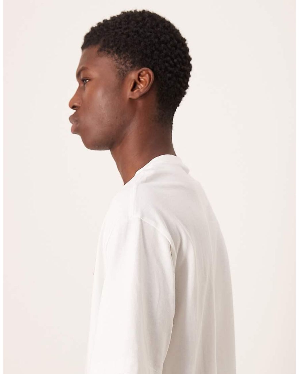 Calvin Klein Natural Large Script Graphic T-shirt for men