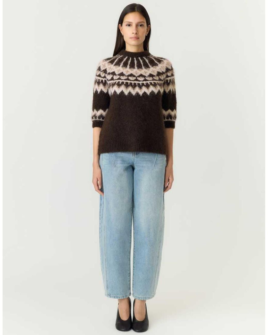 Y.A.S Black Knitted Pullover