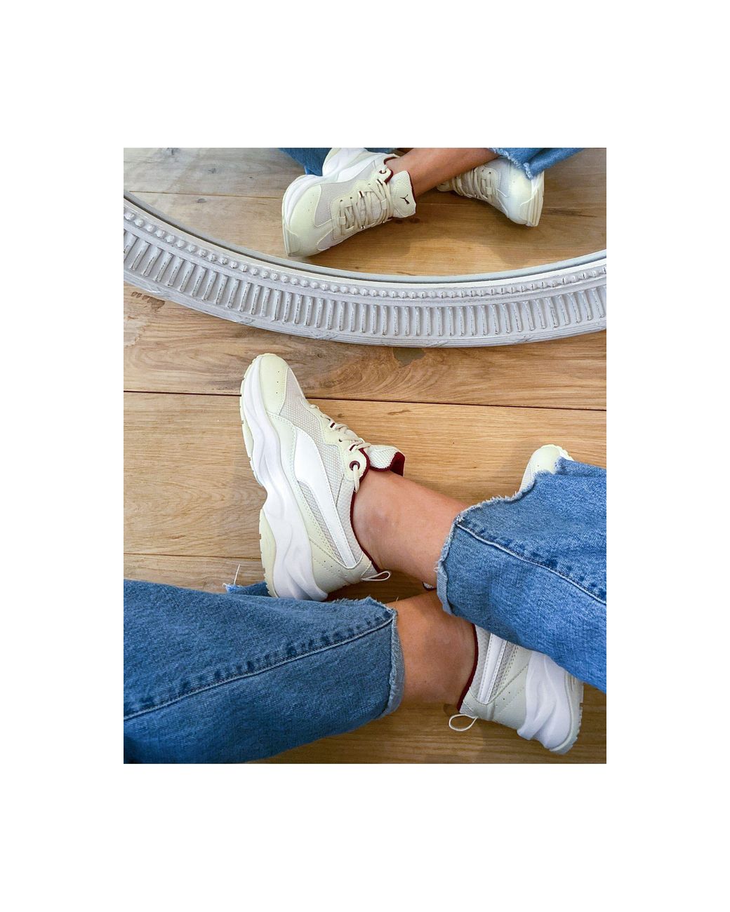 puma cilia chunky trainers