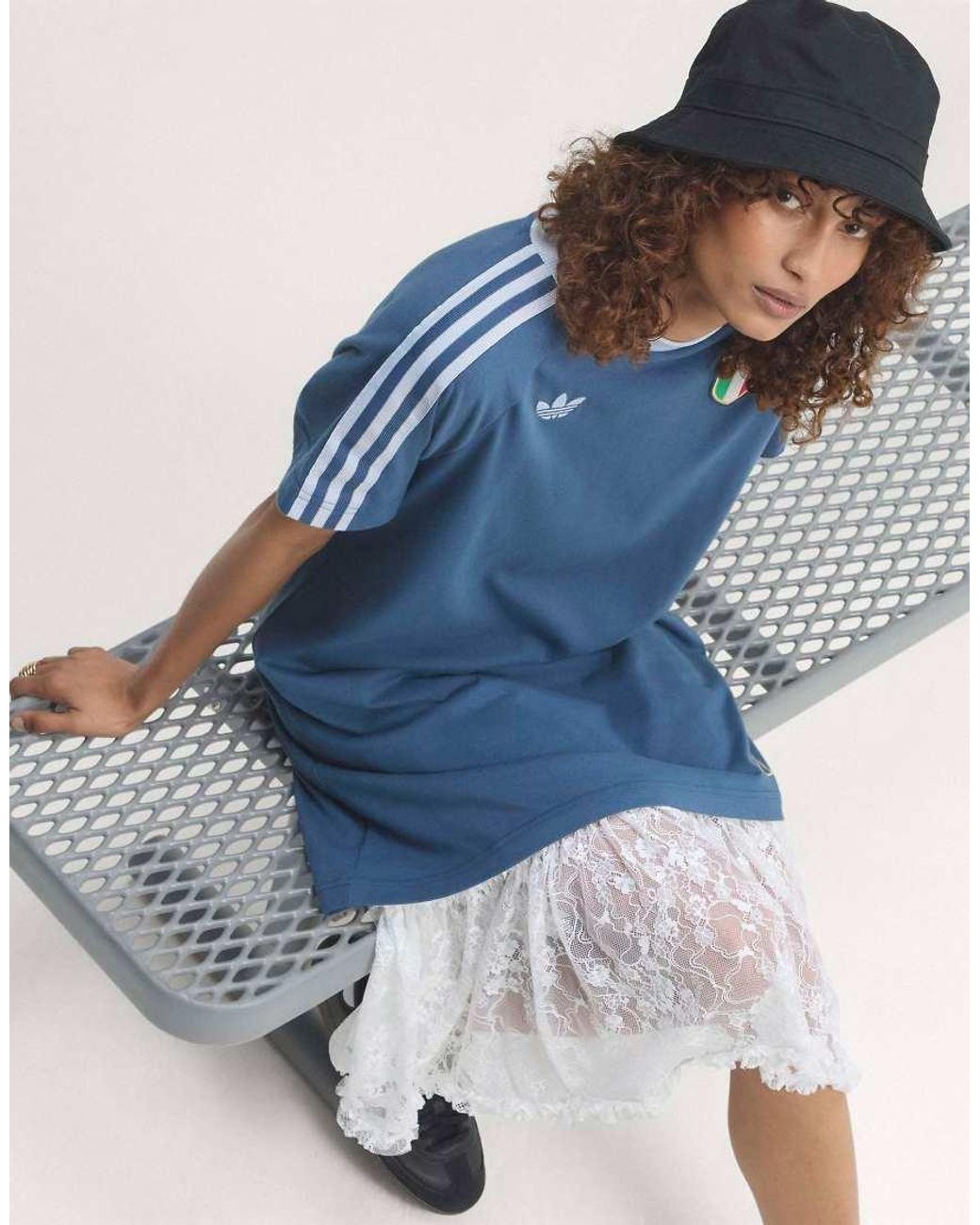 Adidas Originals Blue Italy Originals Dress