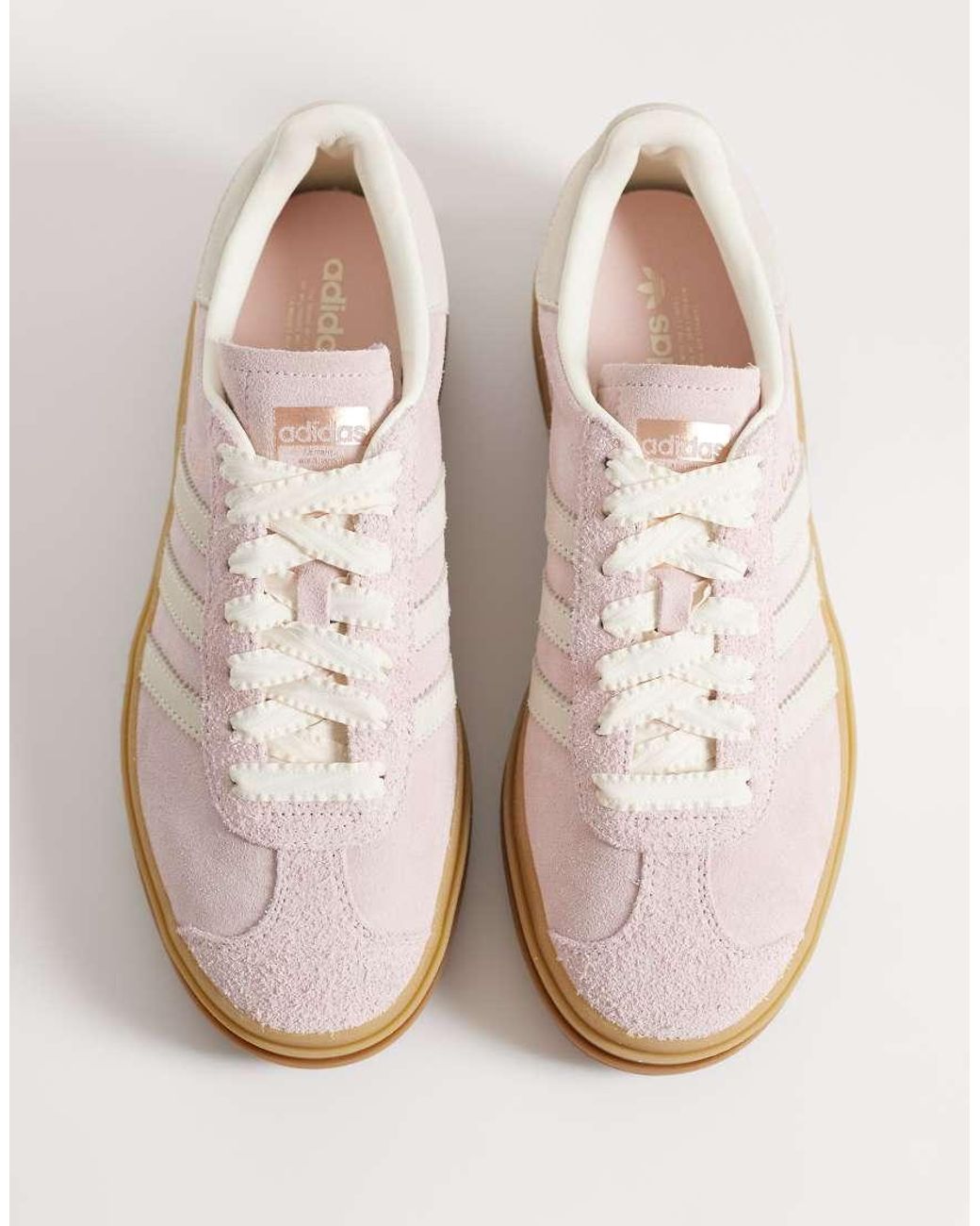 Adidas Originals White Gazelle Bold Trainers