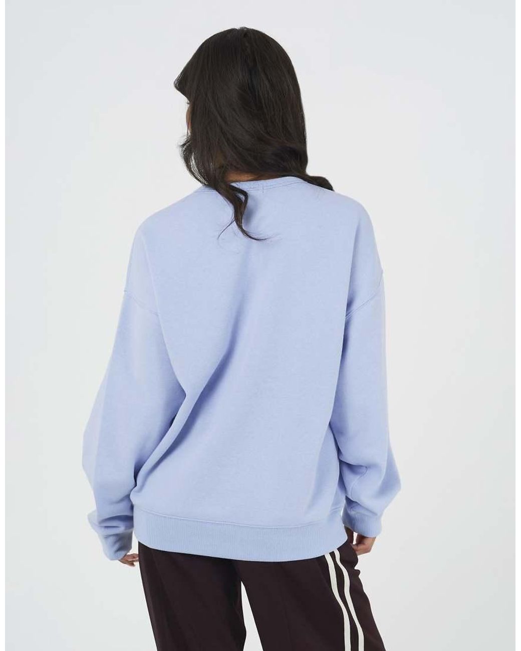 Brave Soul White Slogan Crew Neck Sweatshirt