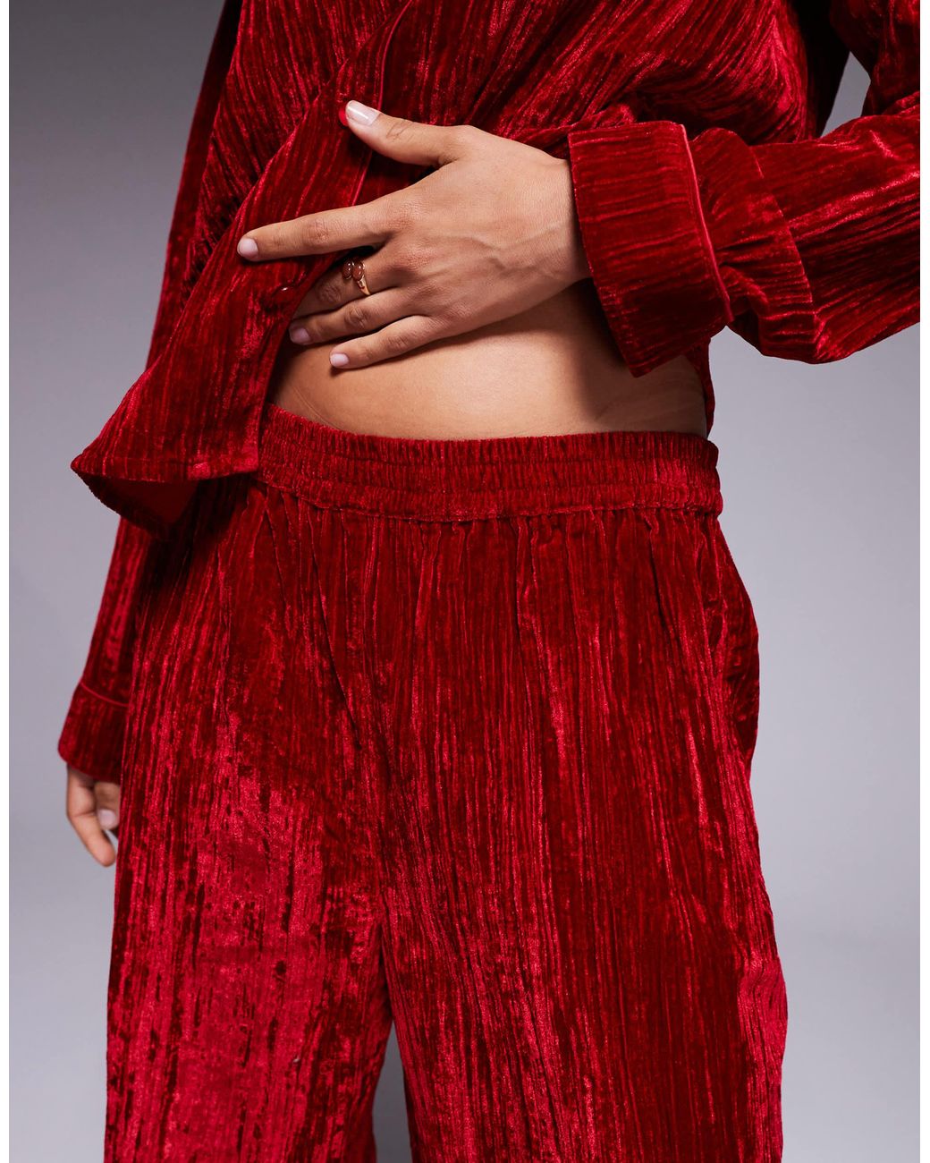 Ensemble ASOS en coloris Red