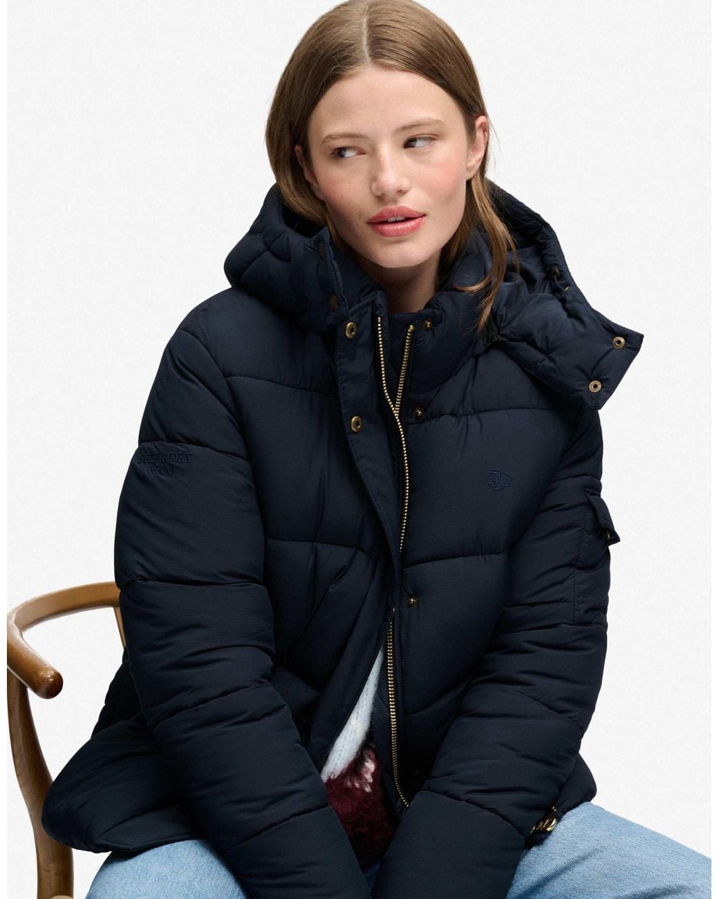 Doudoune ripstop premium en eclipse Superdry en coloris Blue