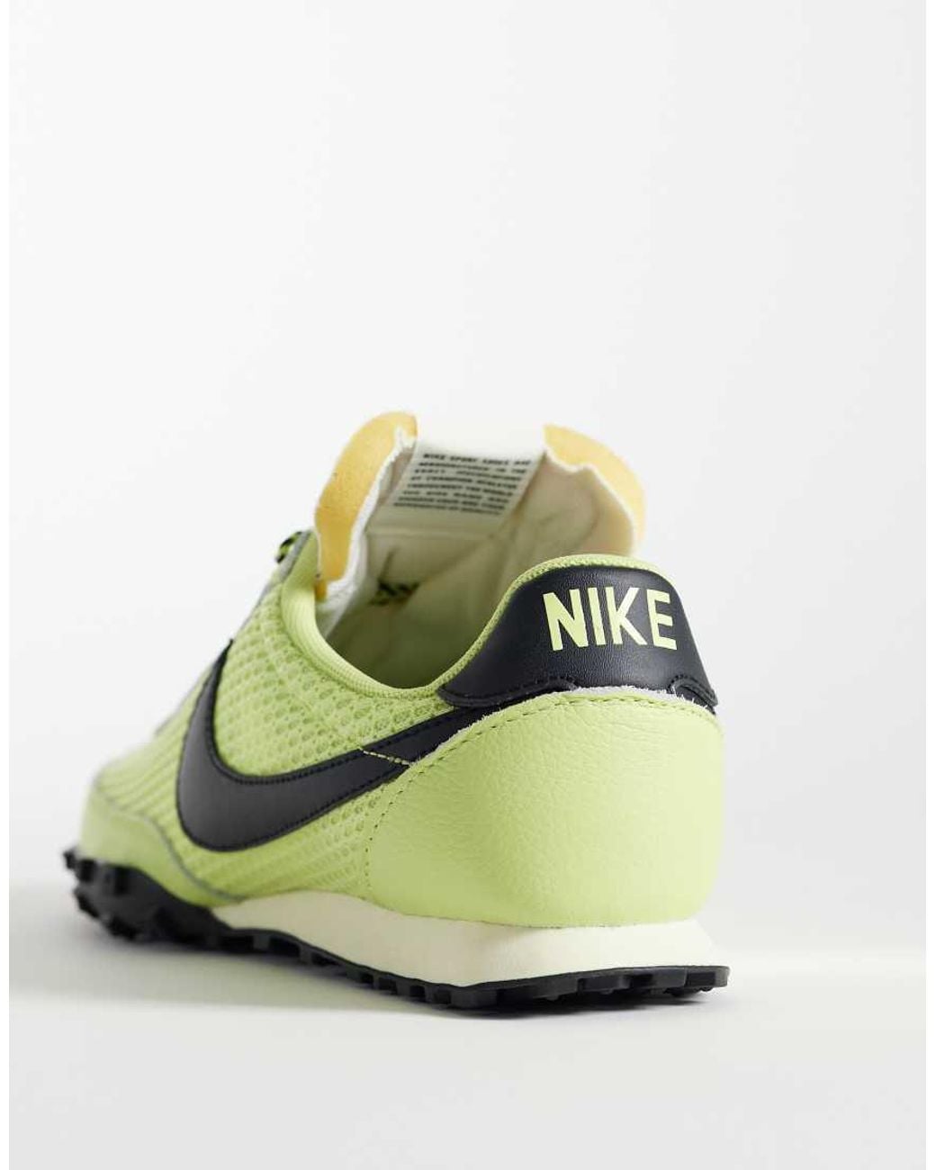 Nike Green Waffle Racer Mesh Trainers for men