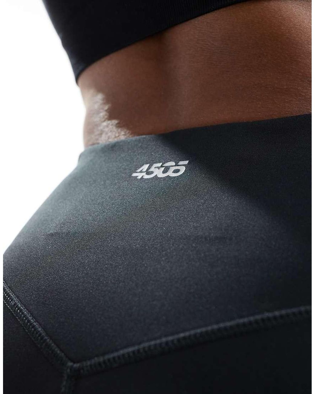4505 Black Icon Active Bum Sculpt High Waist Gym leggings With Inner Pocket
