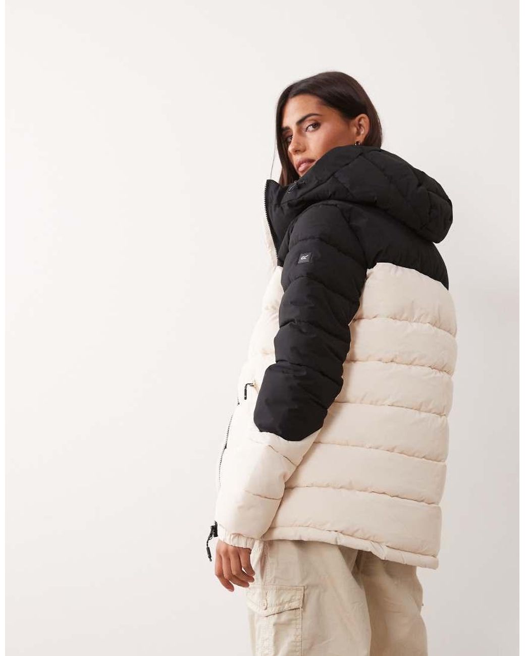 Regatta Natural Hooded Aldthorn Padded Jacket