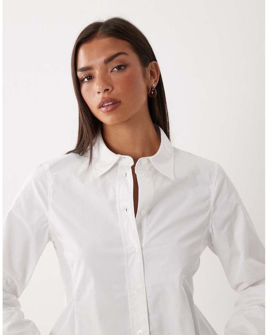 ARKET White Poplin Shirt