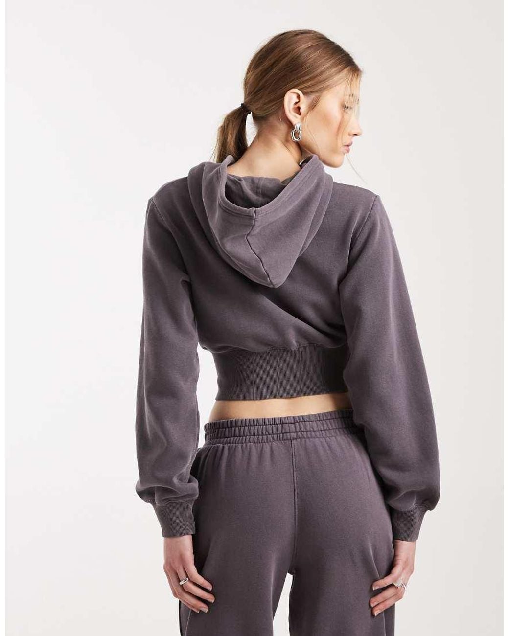 Cotton On Gray Contour Zip Through Jacket