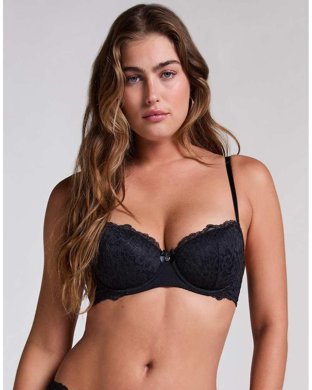 Hunkemöller Black Marine Padded Underwired Bra