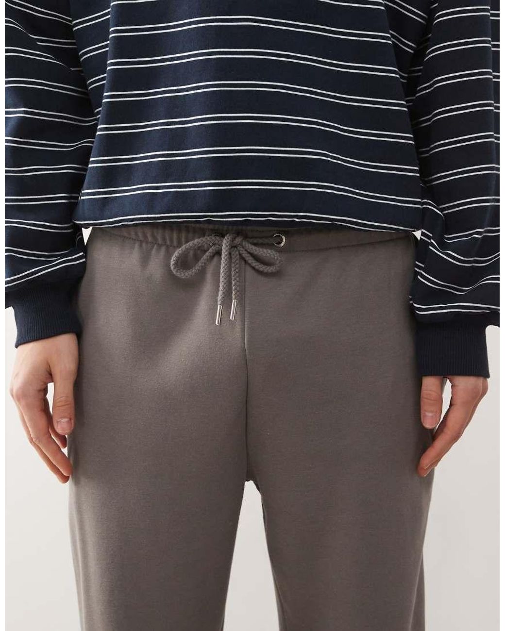 Collusion Gray Charcoal Cuffed jogger for men
