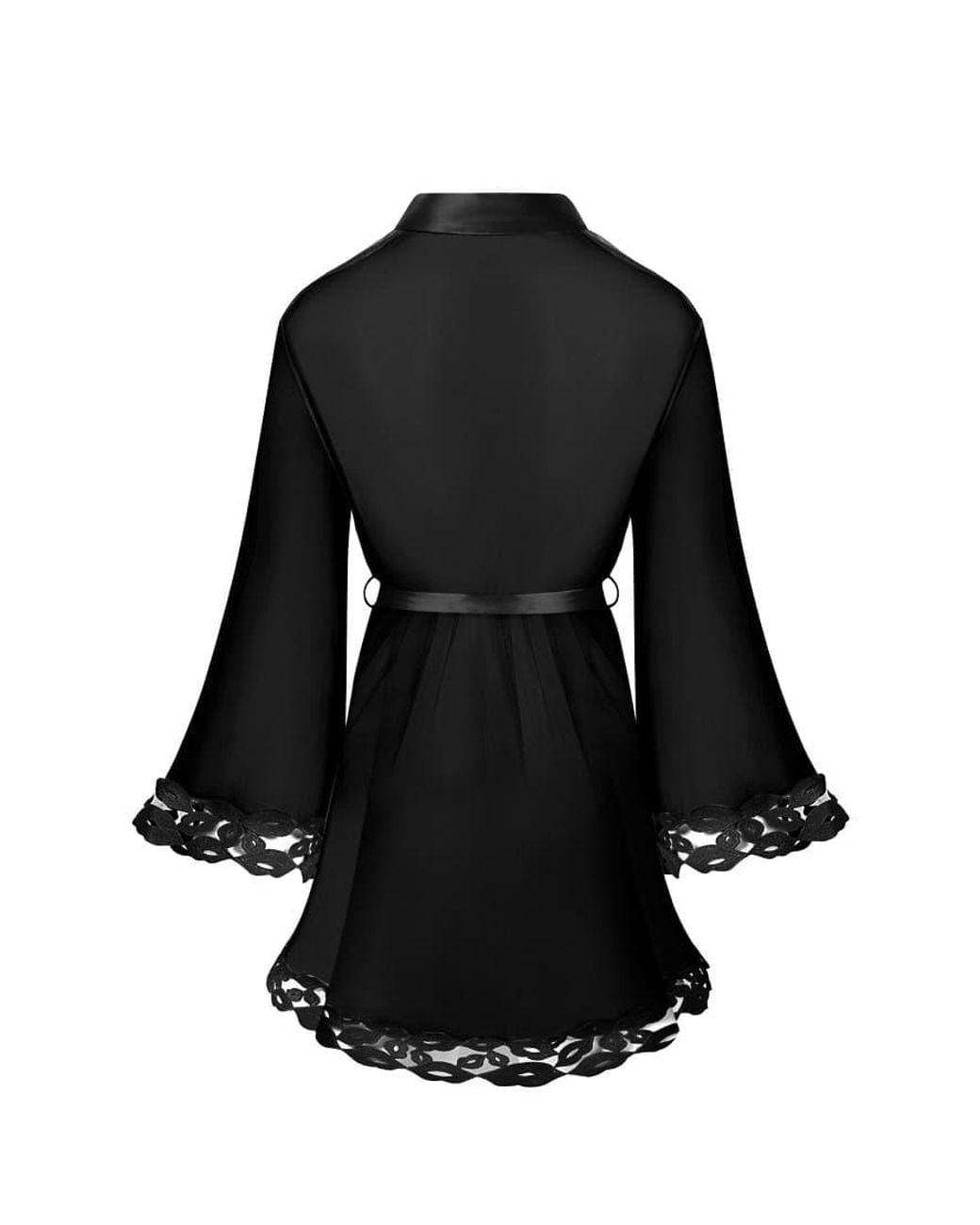 Bluebella Black Marian Emboidery Detailed Kimono