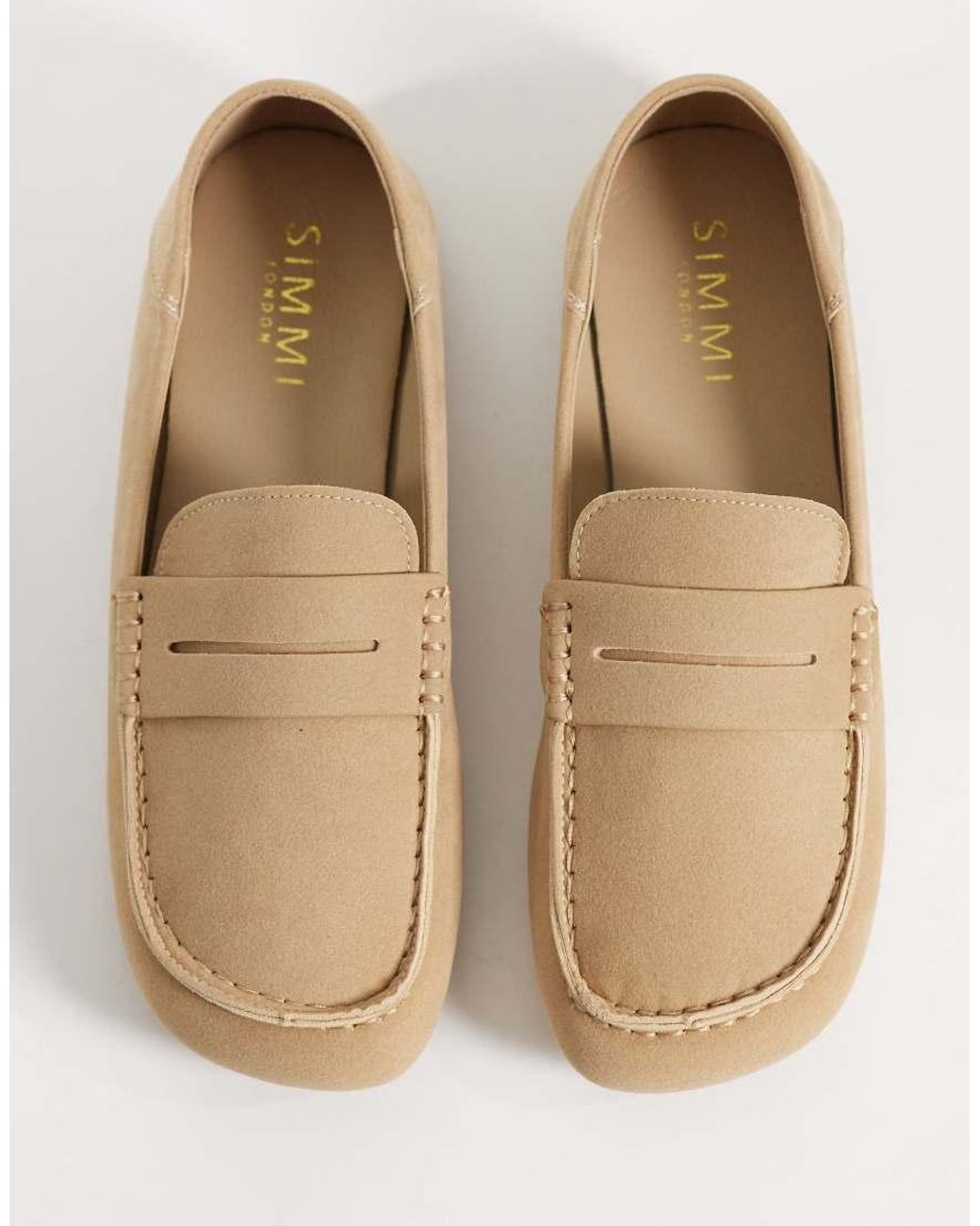SIMMI Natural Simmi London Kevy Loafers