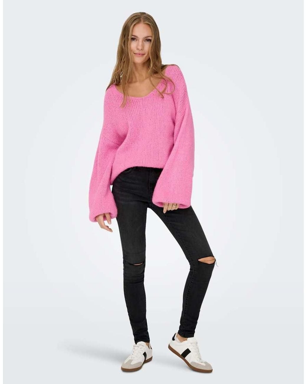 Jdy Pink Knitted Pullover