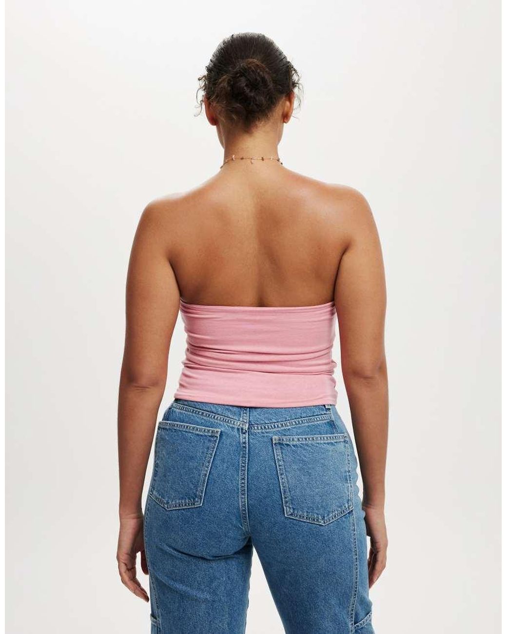 Cotton On Blue All Day Tube Top