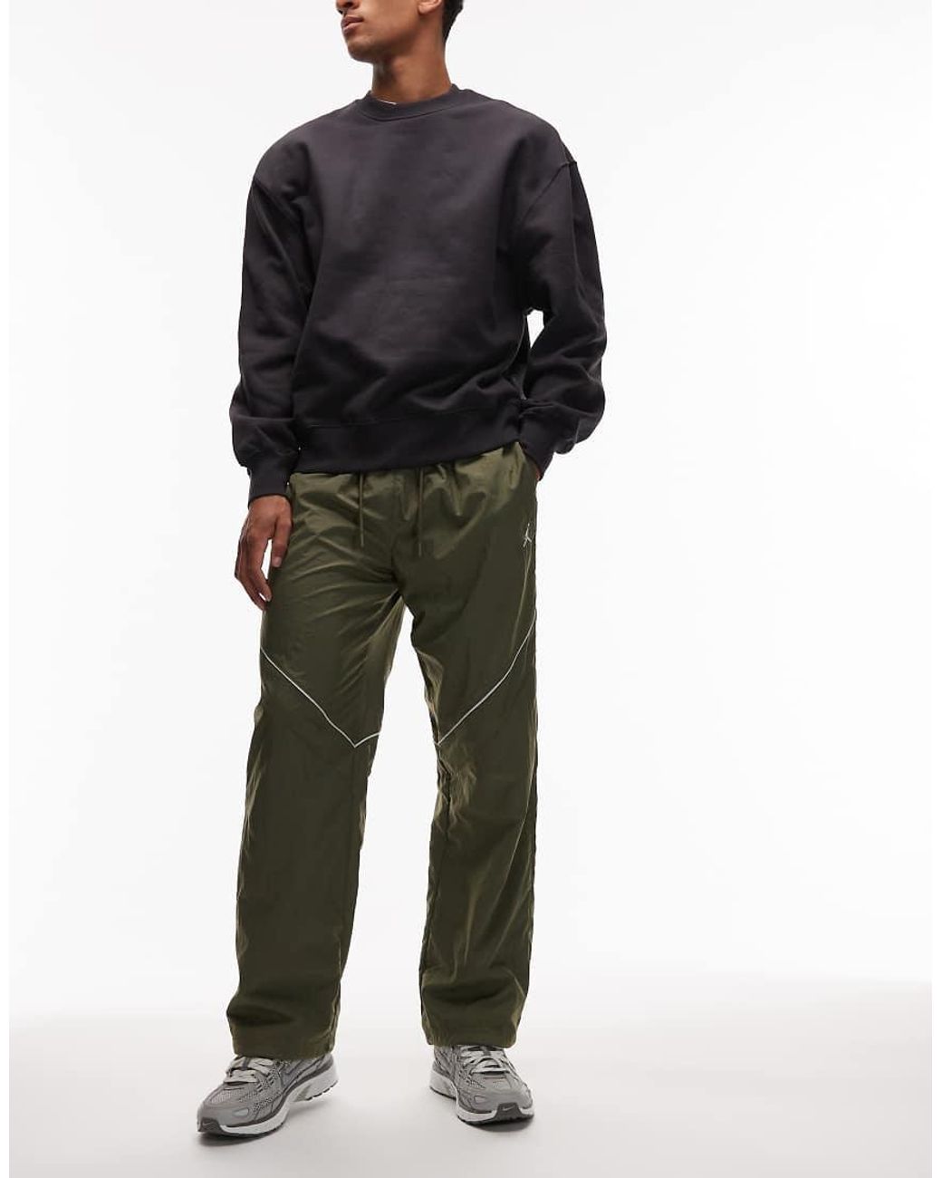 Nike Black Wide Leg Trousers for men