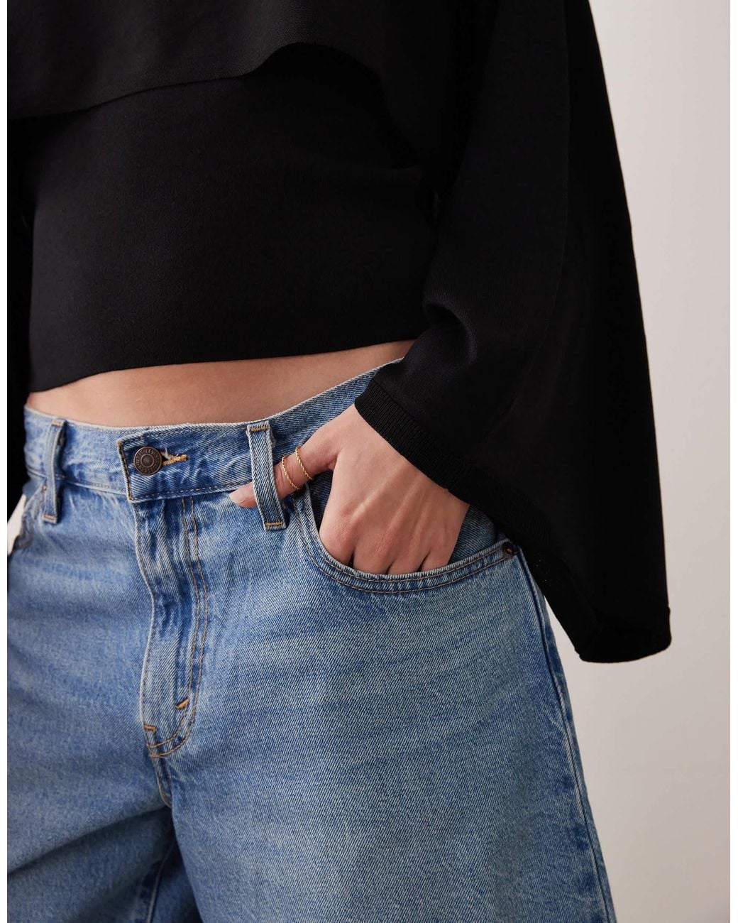 Mango Black Knitted Cape