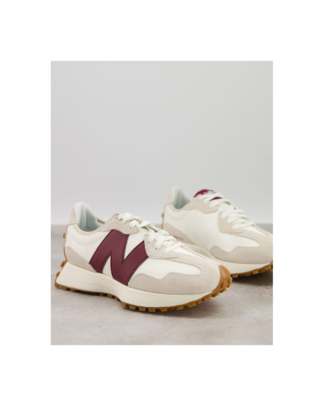 New Balance 327 Trainers in White | Lyst