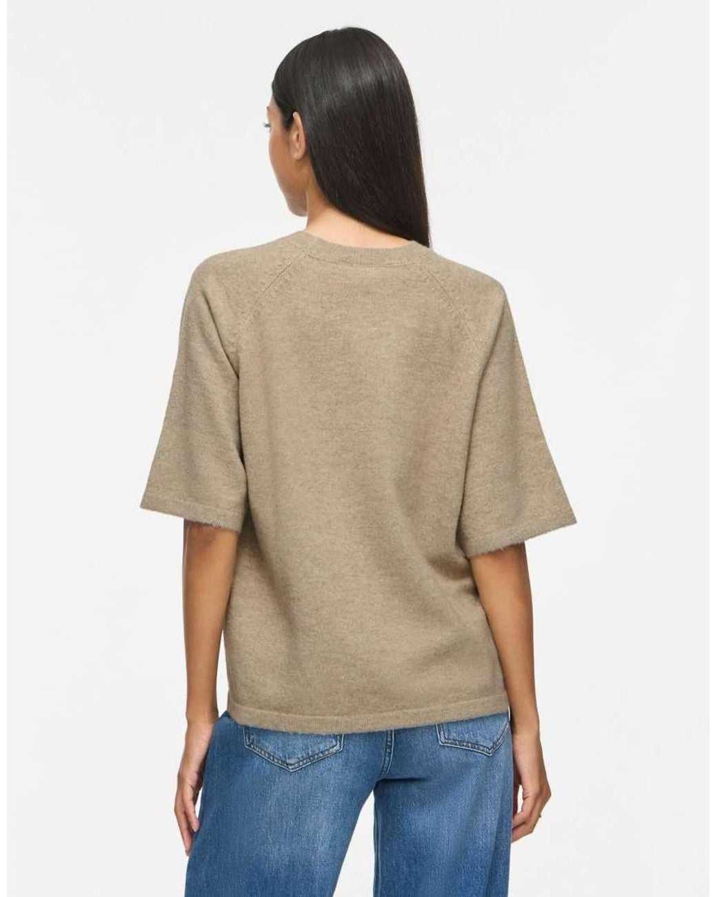 Vila Natural Knitted Top
