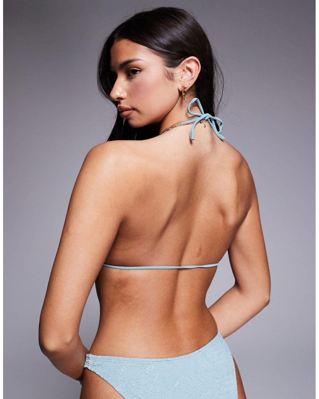 Cassi laguna - haut ASOS en coloris Blue